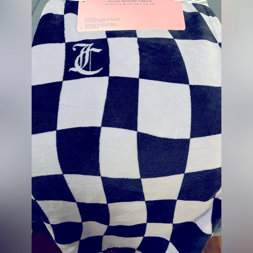 Checkers blanket new Juicy Couture
